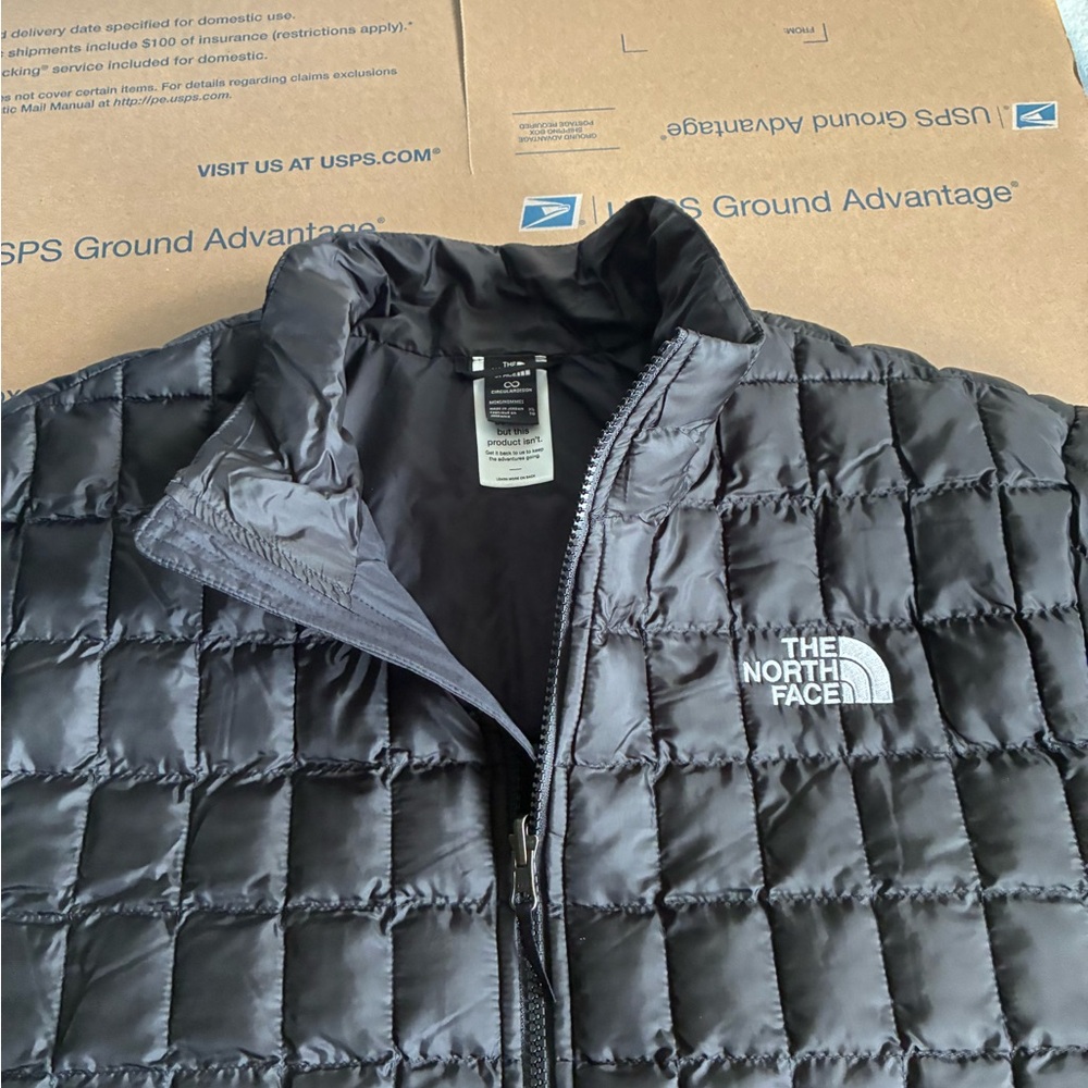 The North Face Thermoball Insulated Lightweight Spring Jacket Black XL Men's New - Picture 5 of 9